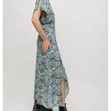 Printed Chiffon Scarf Midi Dress - Endless - UAE Rental and Resale for Women's Fashion