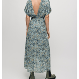 Printed Chiffon Scarf Midi Dress - Endless - UAE Rental and Resale for Women's Fashion