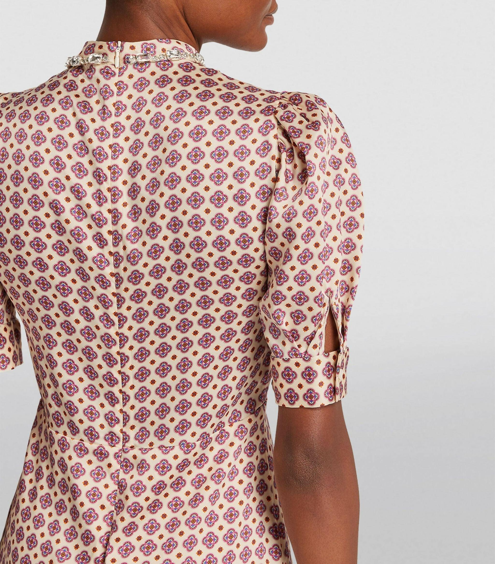 Printed Mini Dress - Endless - UAE Rental and Resale for Women's Fashion