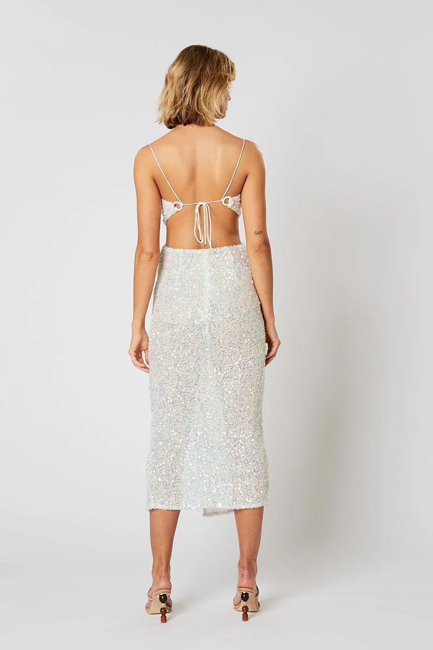 Prism Midi Dress - Endless - UAE Rental and Resale for Women's Fashion