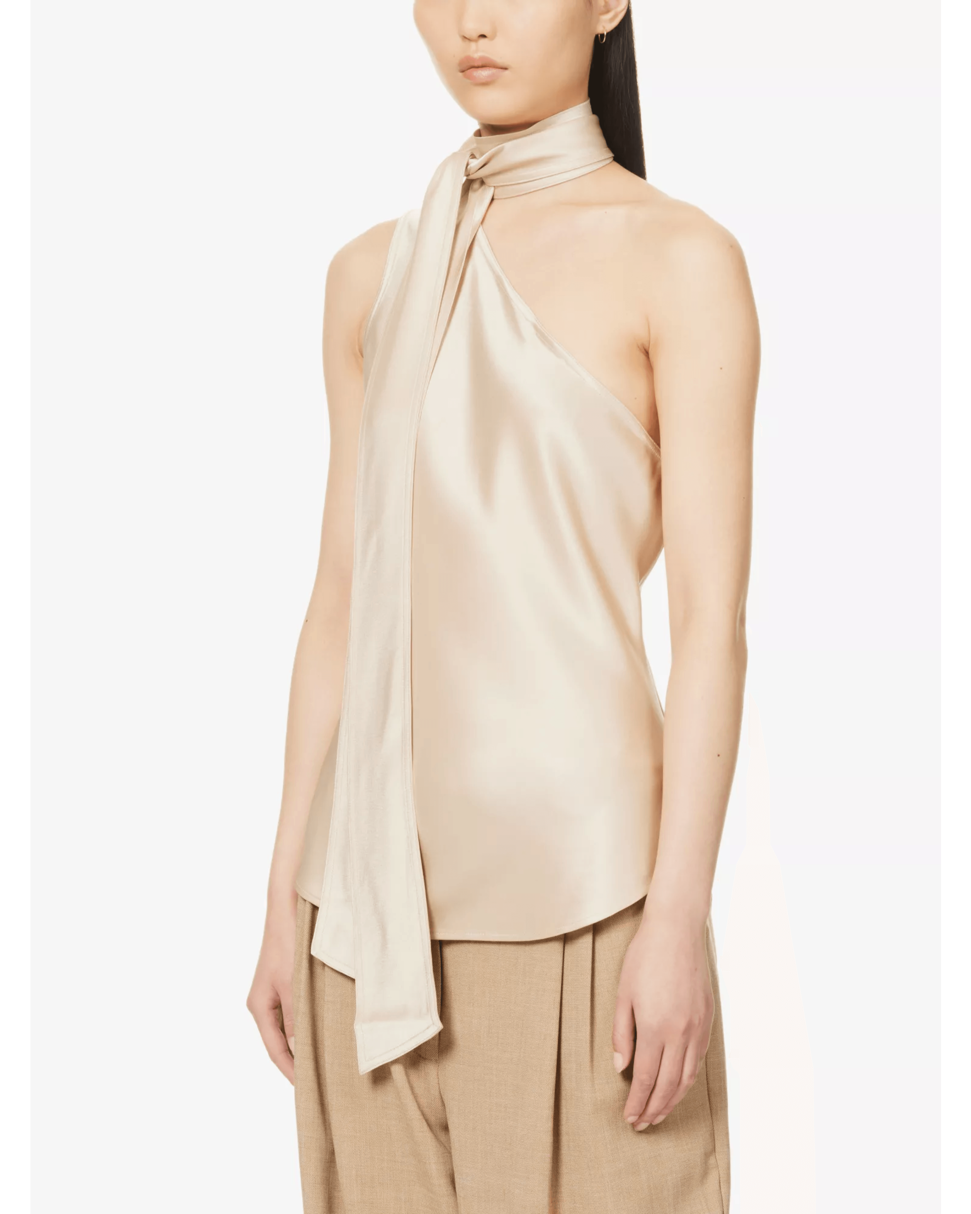 Pussy-bow Collar Blouse - Endless - UAE Rental and Resale for Women's Fashion
