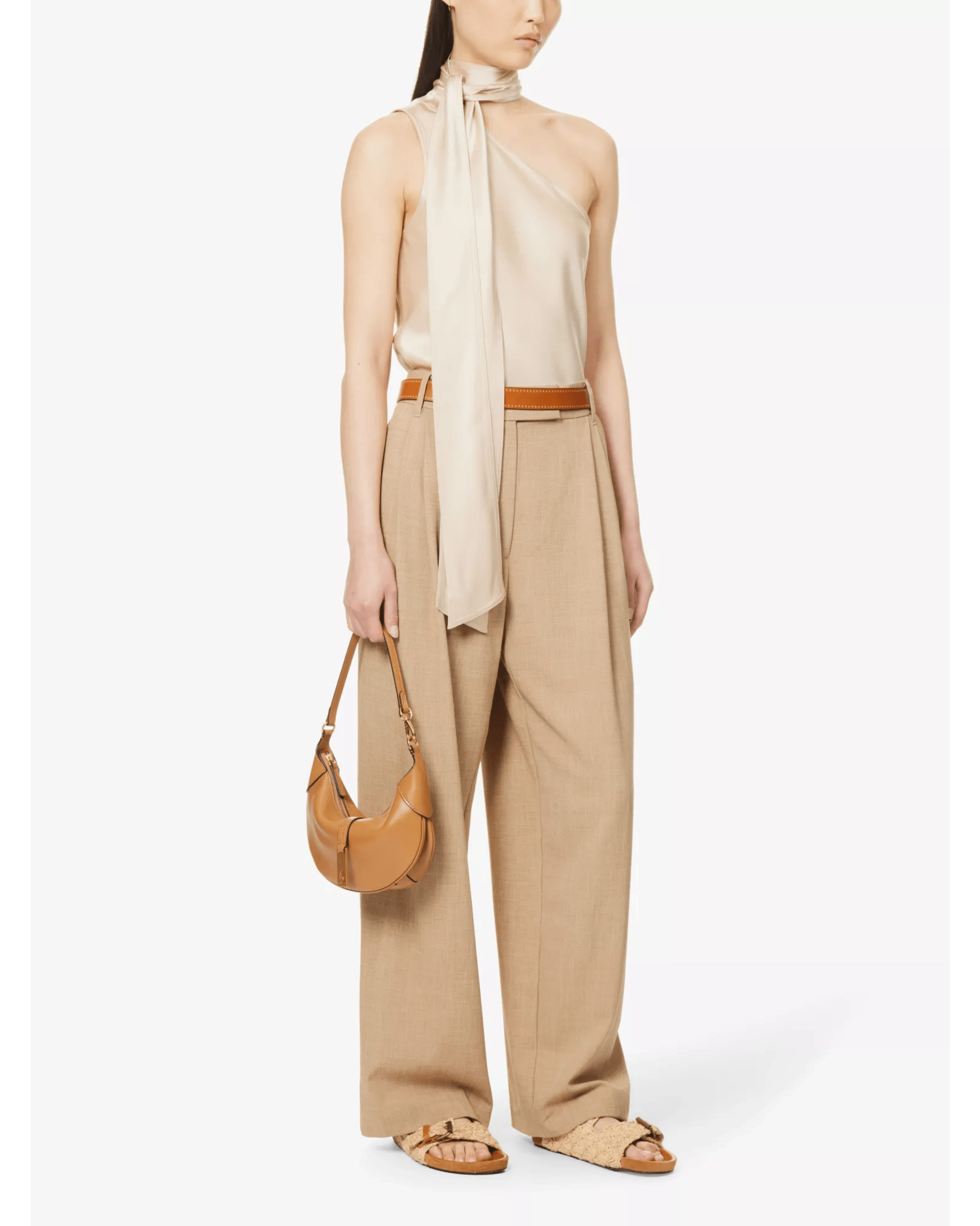 Pussy-bow Collar Blouse - Endless - UAE Rental and Resale for Women's Fashion