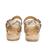 Python Flat Espadrille Sandals - Endless - UAE Rental and Resale for Women's Fashion