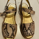 Python Flat Espadrille Sandals - Endless - UAE Rental and Resale for Women's Fashion