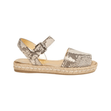 Python Flat Espadrille Sandals - Endless - UAE Rental and Resale for Women's Fashion