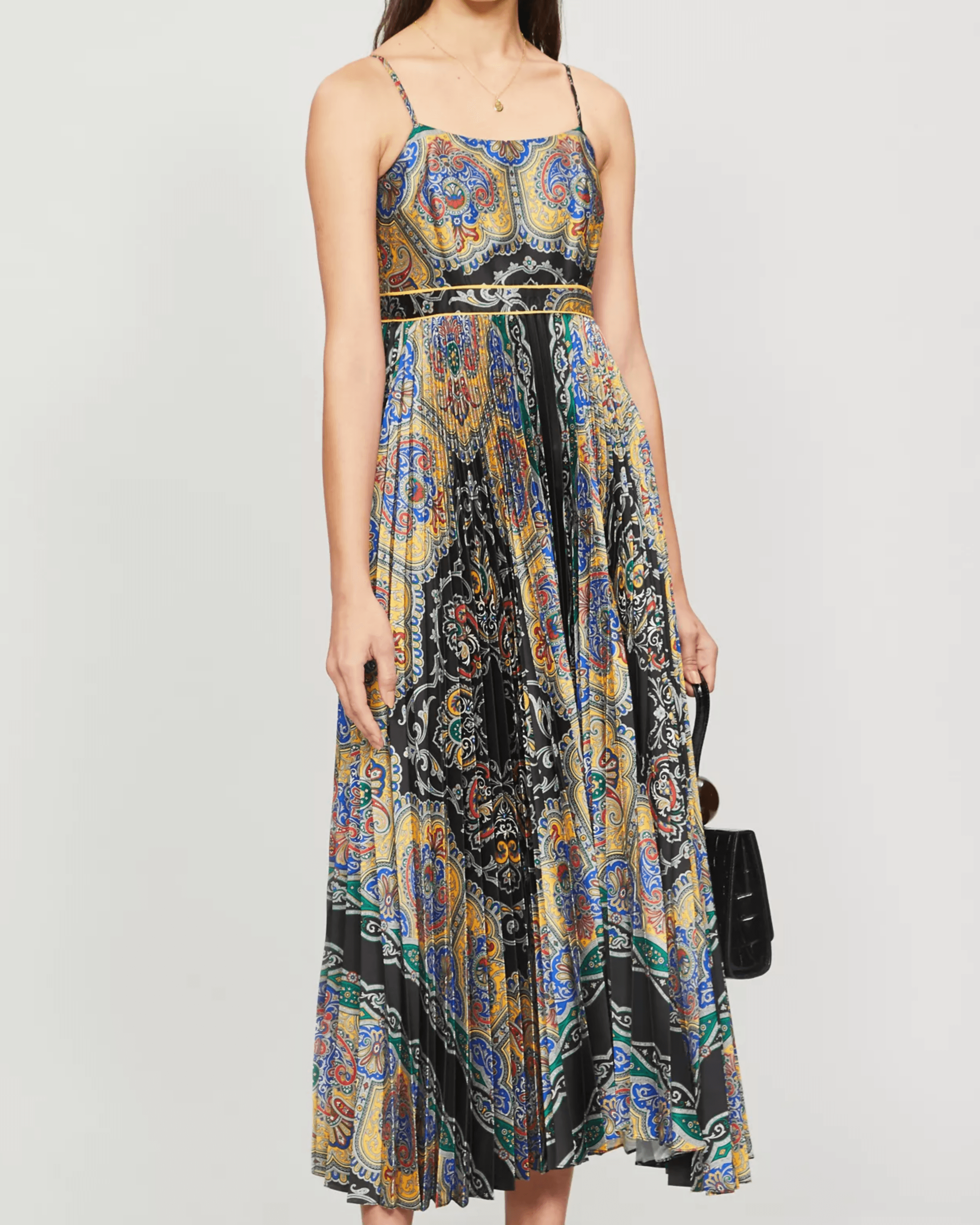 Riana satin midi dress - Endless - UAE Rental and Resale for Women's Fashion