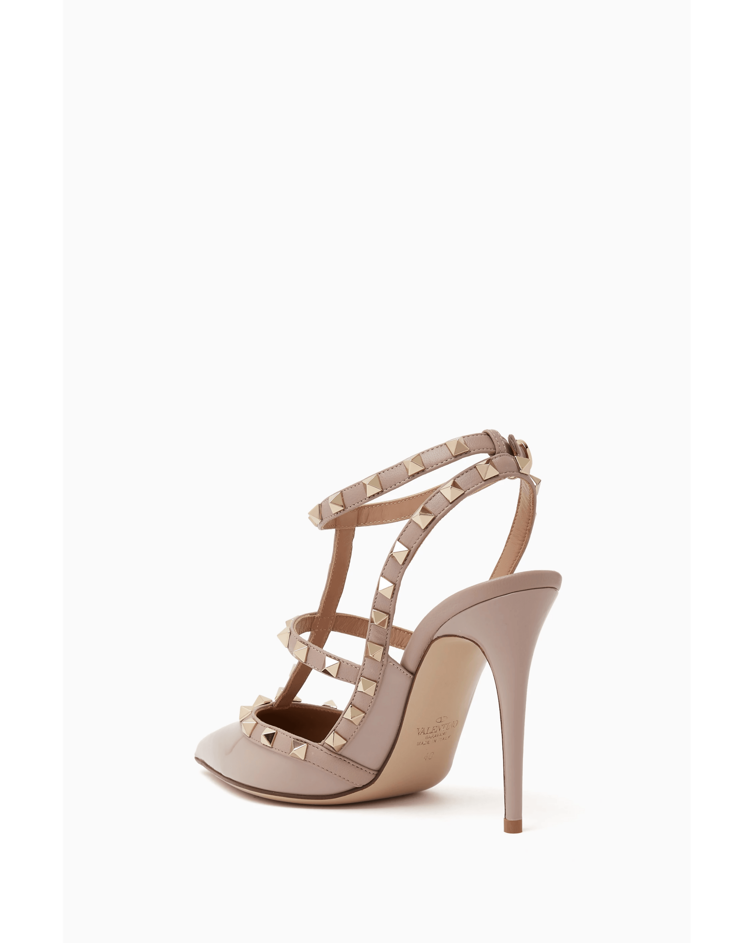 Rockstud 100 Caged Pumps in Patent Leather - Endless - UAE Rental and Resale for Women's Fashion