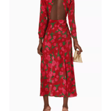 Rose Dress in Silk - Endless - UAE Rental and Resale for Women's Fashion