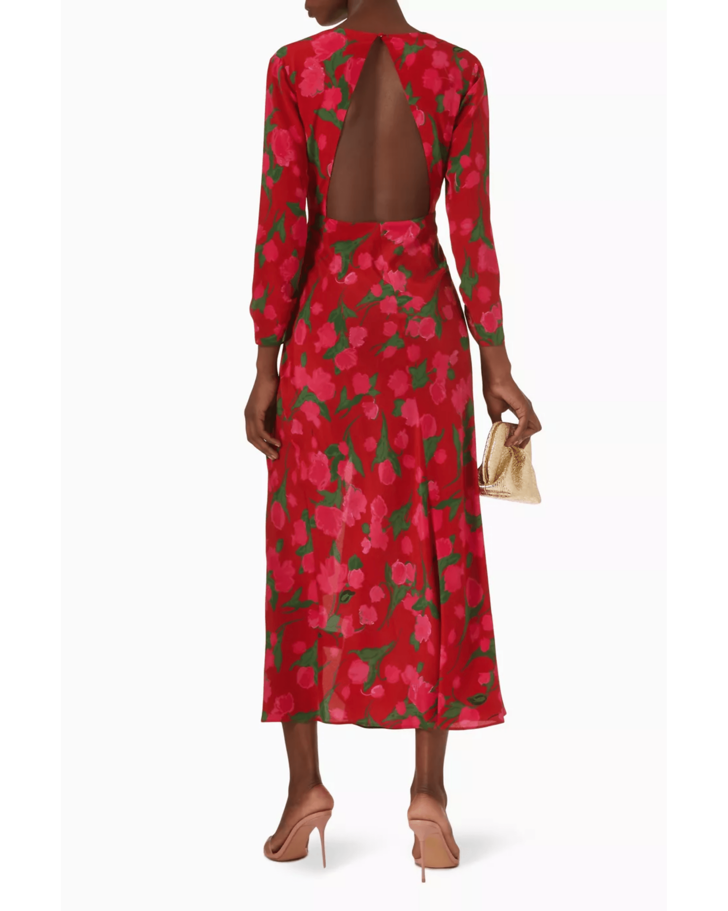 Rose Dress in Silk - Endless - UAE Rental and Resale for Women's Fashion
