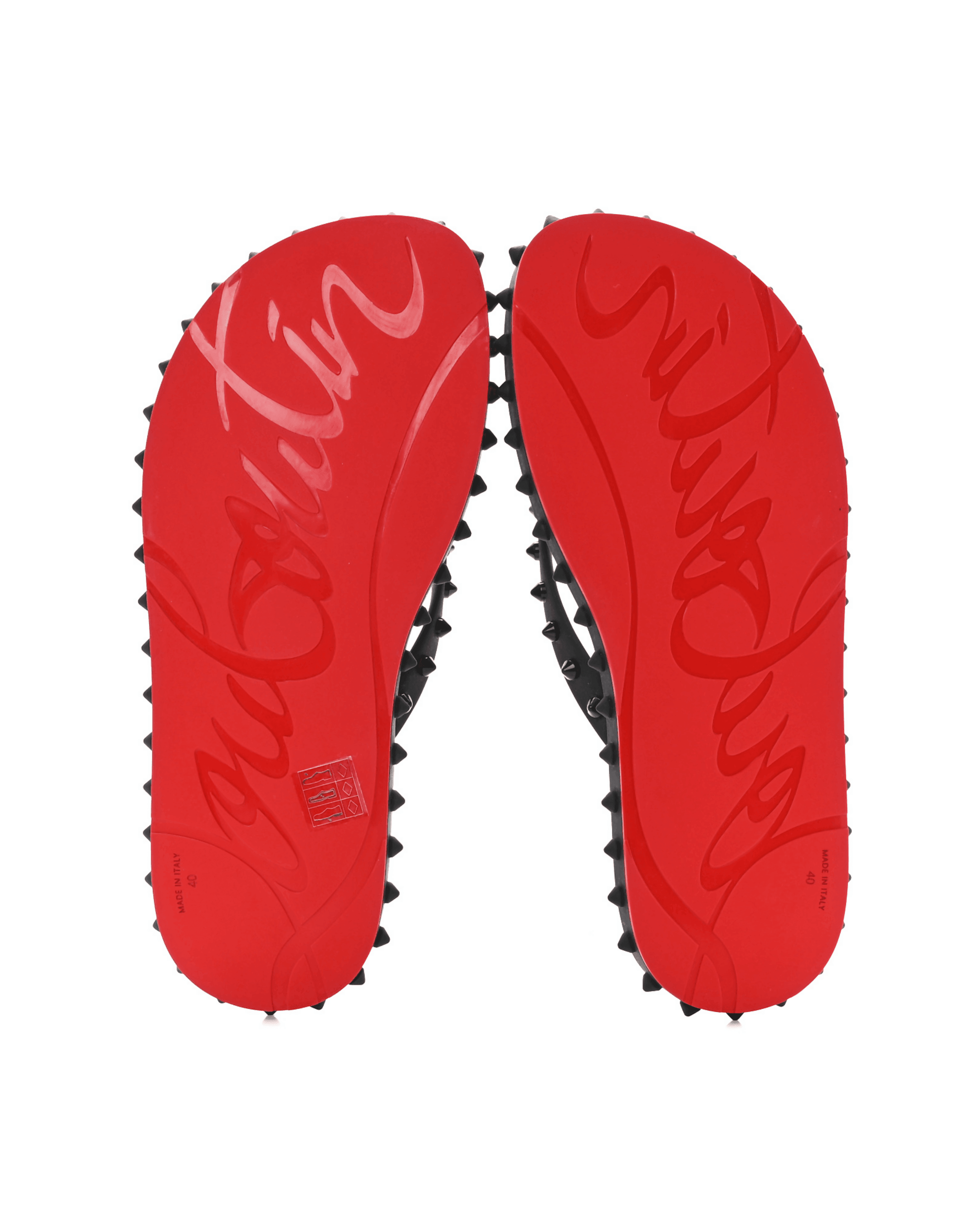 Rubber Spike Super Loubi Flip Flop - Endless - UAE Rental and Resale for Women's Fashion
