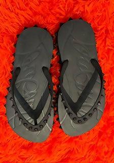 Rubber Spike Super Loubi Flip Flop - Endless - UAE Rental and Resale for Women's Fashion