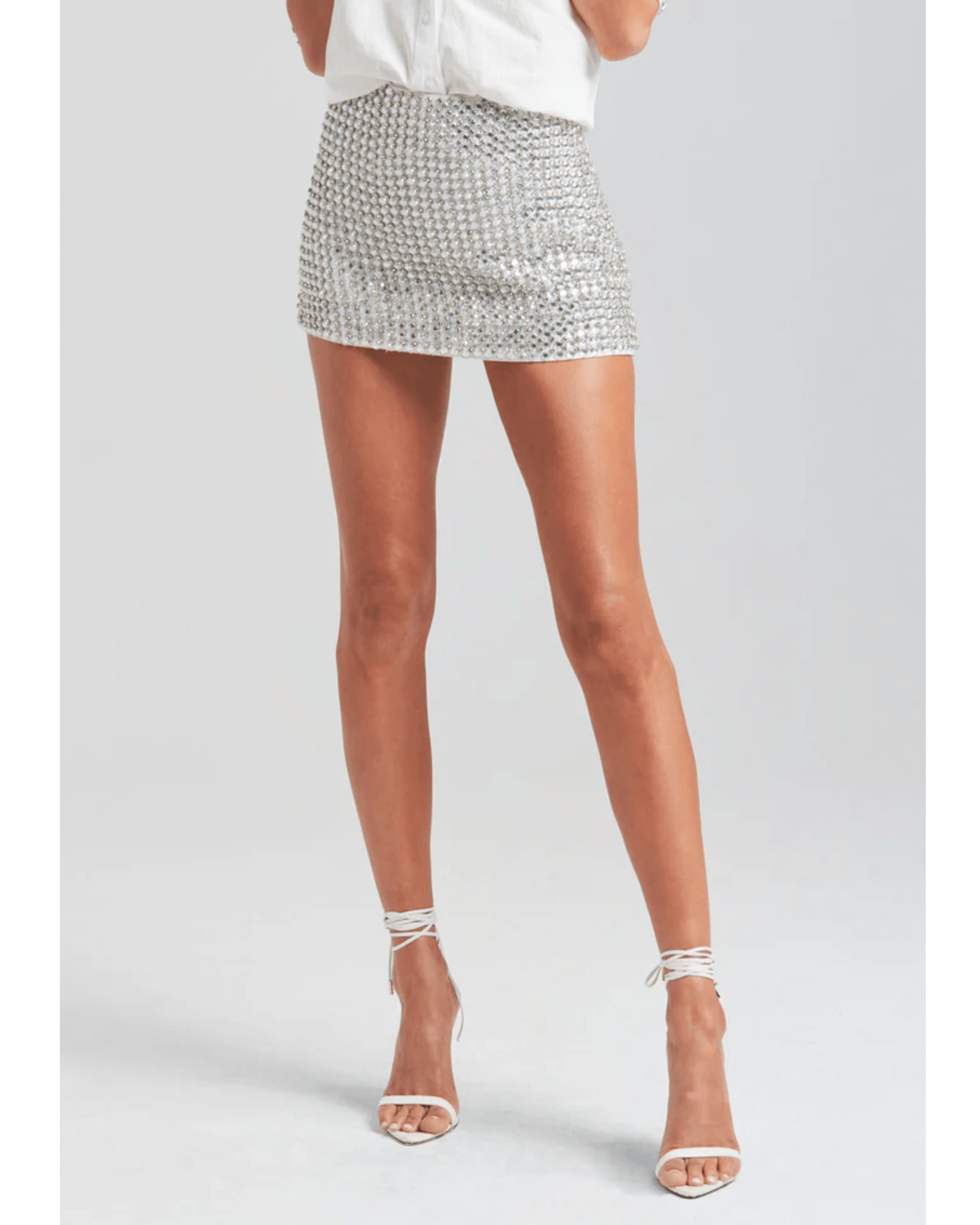 Ruby Crystal Skirt - Endless - UAE Rental and Resale for Women's Fashion