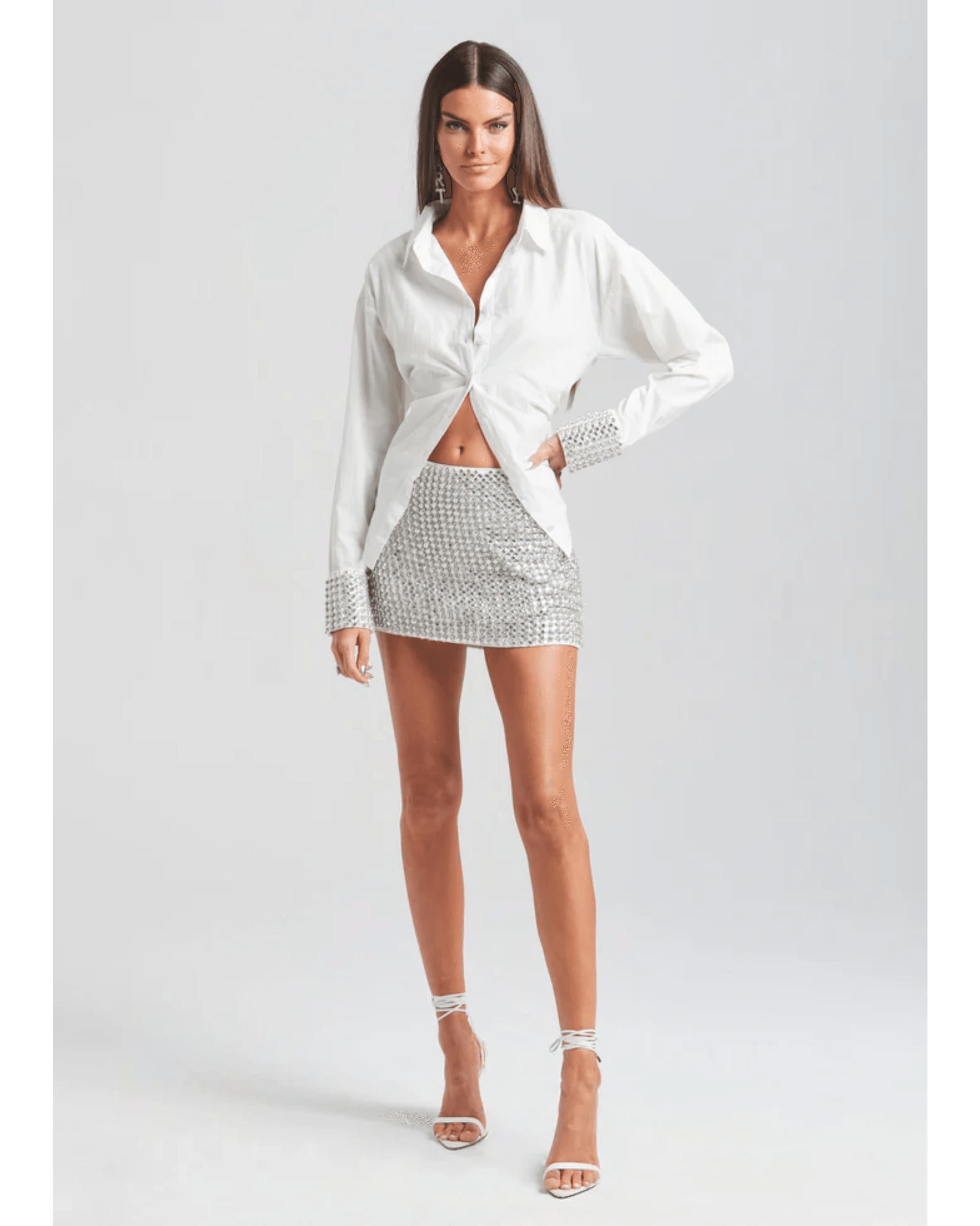 Ruby Crystal Skirt - Endless - UAE Rental and Resale for Women's Fashion