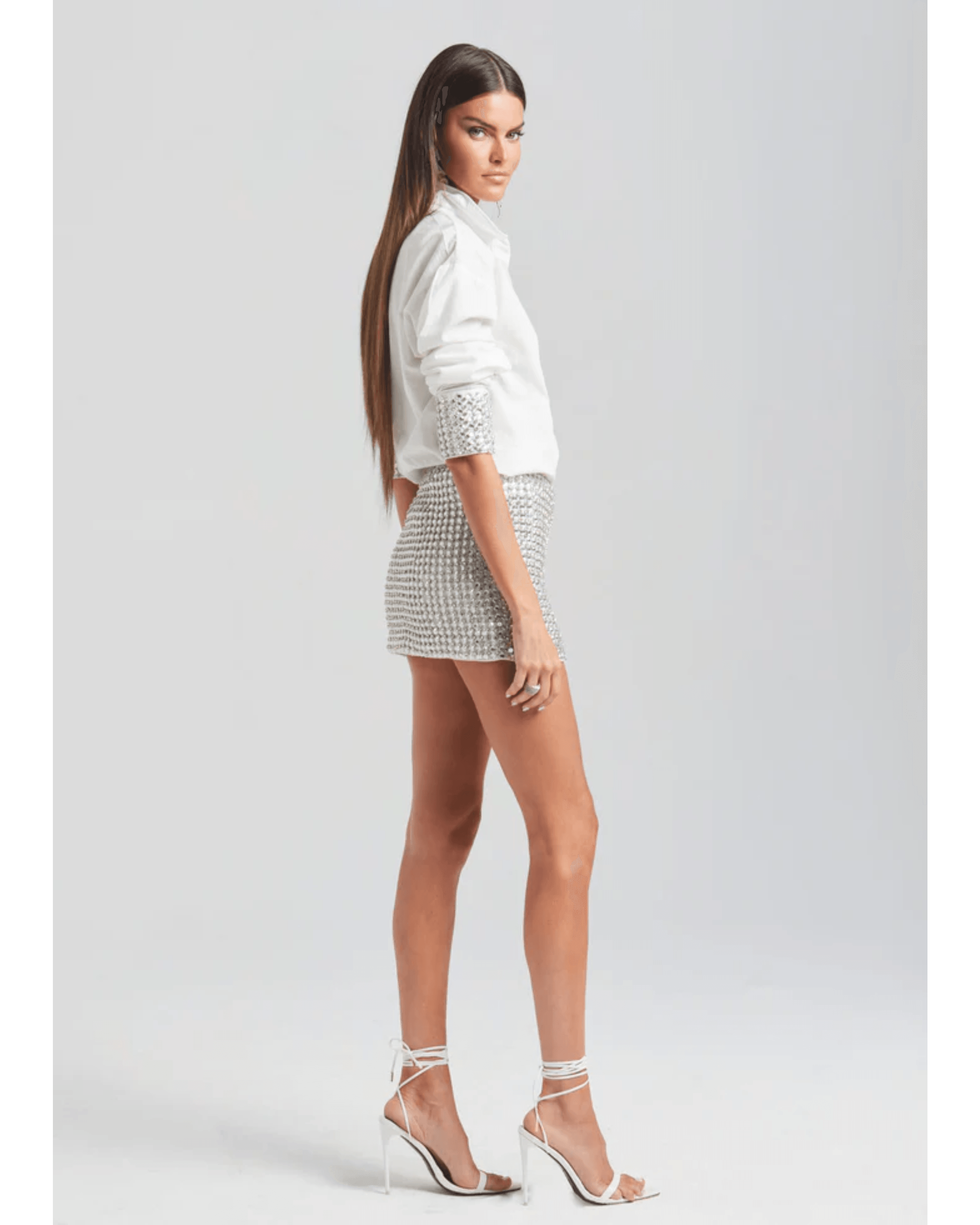 Ruby Crystal Skirt - Endless - UAE Rental and Resale for Women's Fashion