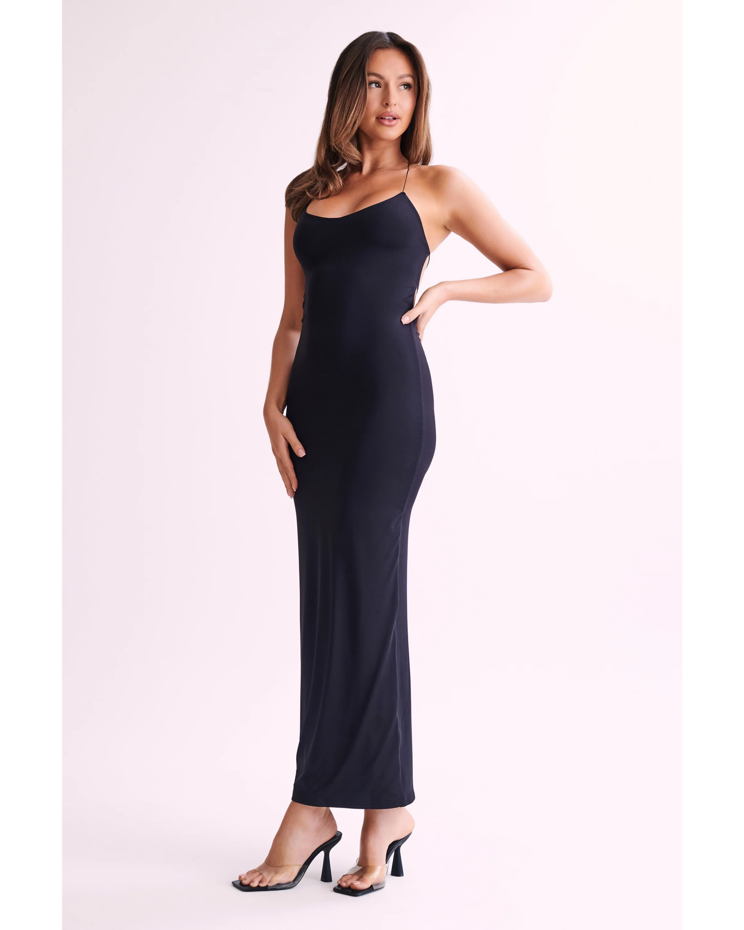 Sabine Backless Maxi Dress - Endless - UAE Rental and Resale for Women's Fashion