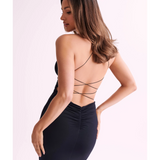 Sabine Backless Maxi Dress - Endless - UAE Rental and Resale for Women's Fashion