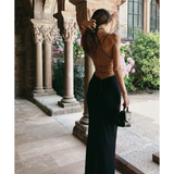 Sabine Backless Maxi Dress - Endless - UAE Rental and Resale for Women's Fashion