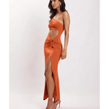 Sami Cut Out Midi Dress - Endless - UAE Rental and Resale for Women's Fashion