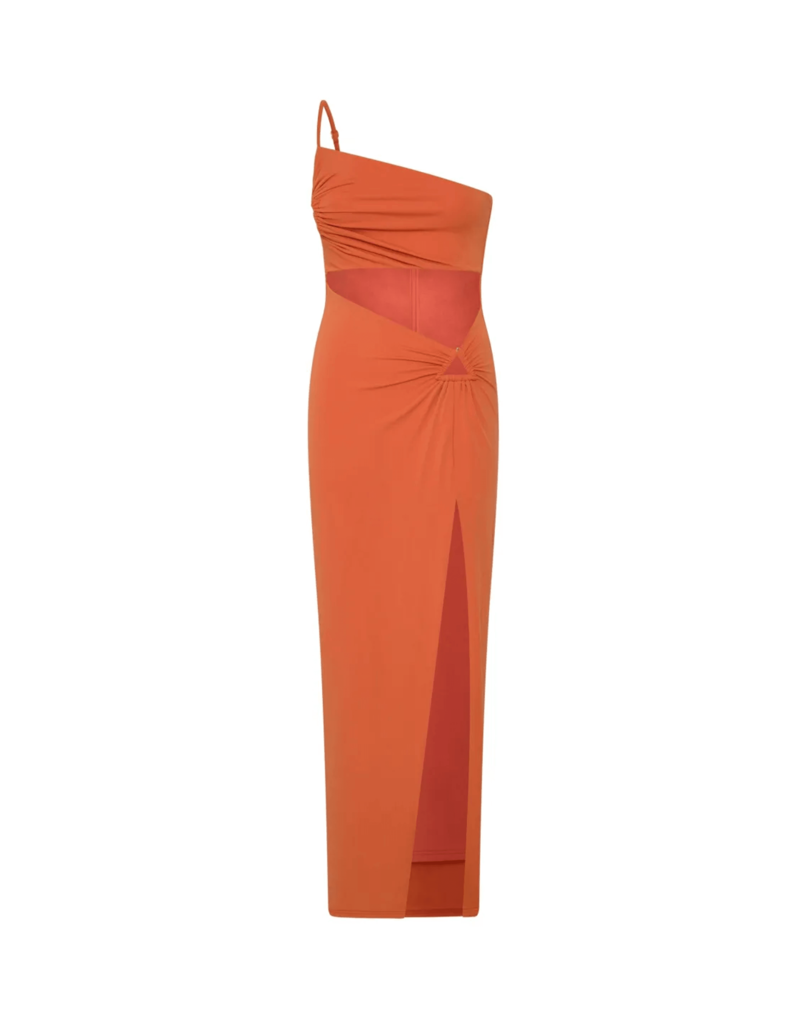 Sami Cut Out Midi Dress - Endless - UAE Rental and Resale for Women's Fashion