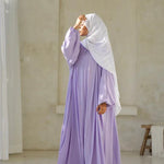 Santorini Abaya Dress Lila - Endless - UAE Rental and Resale for Women's Fashion