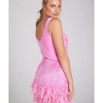 Sara Pink Skirt - Endless - UAE Rental and Resale for Women's Fashion