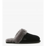 Scuffette Black Grey Suede Shearling Slippers - Endless - UAE Rental and Resale for Women's Fashion