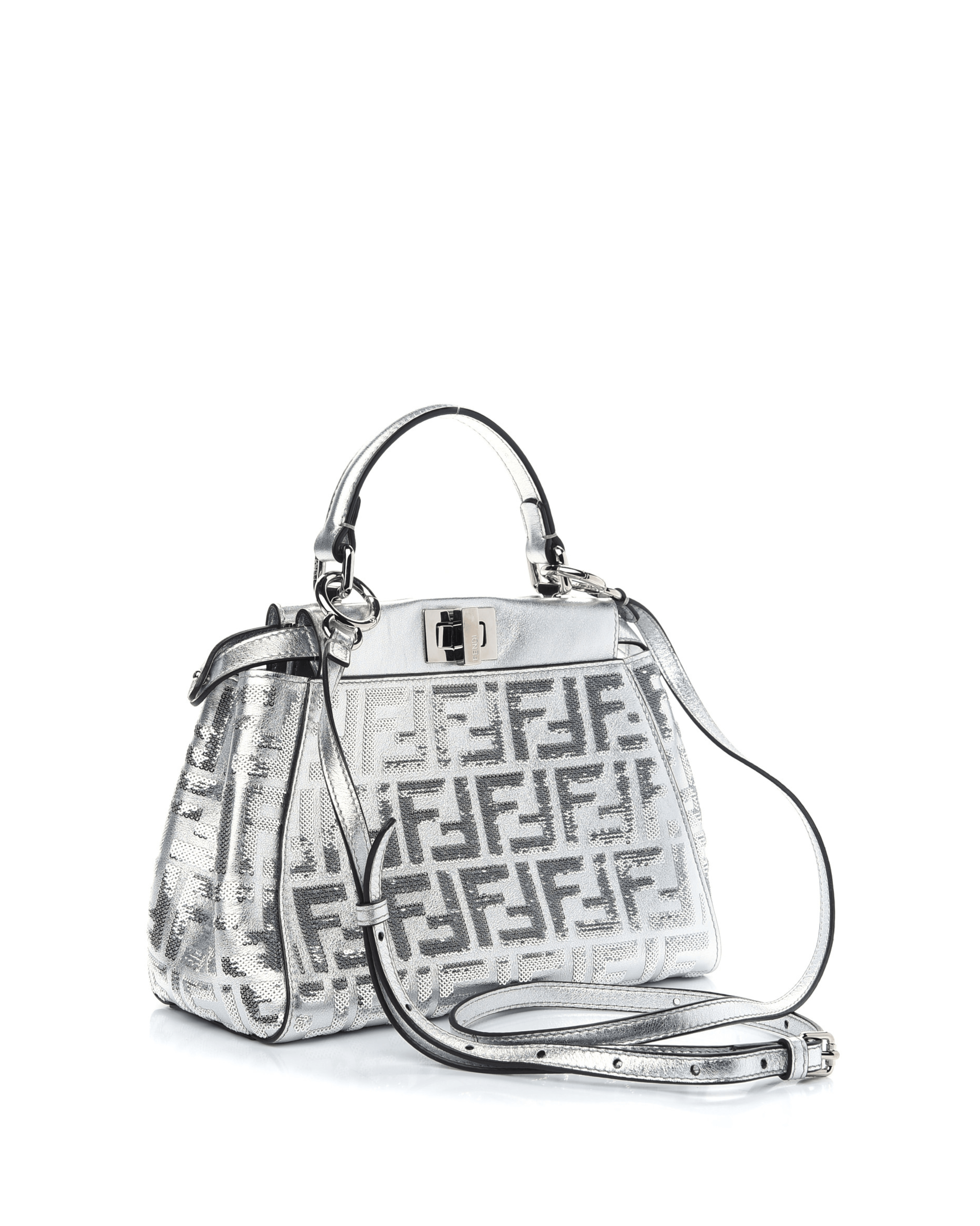 Sequined Zucca Peekaboo Mini Handbag - Endless - UAE Rental and Resale for Women's Fashion