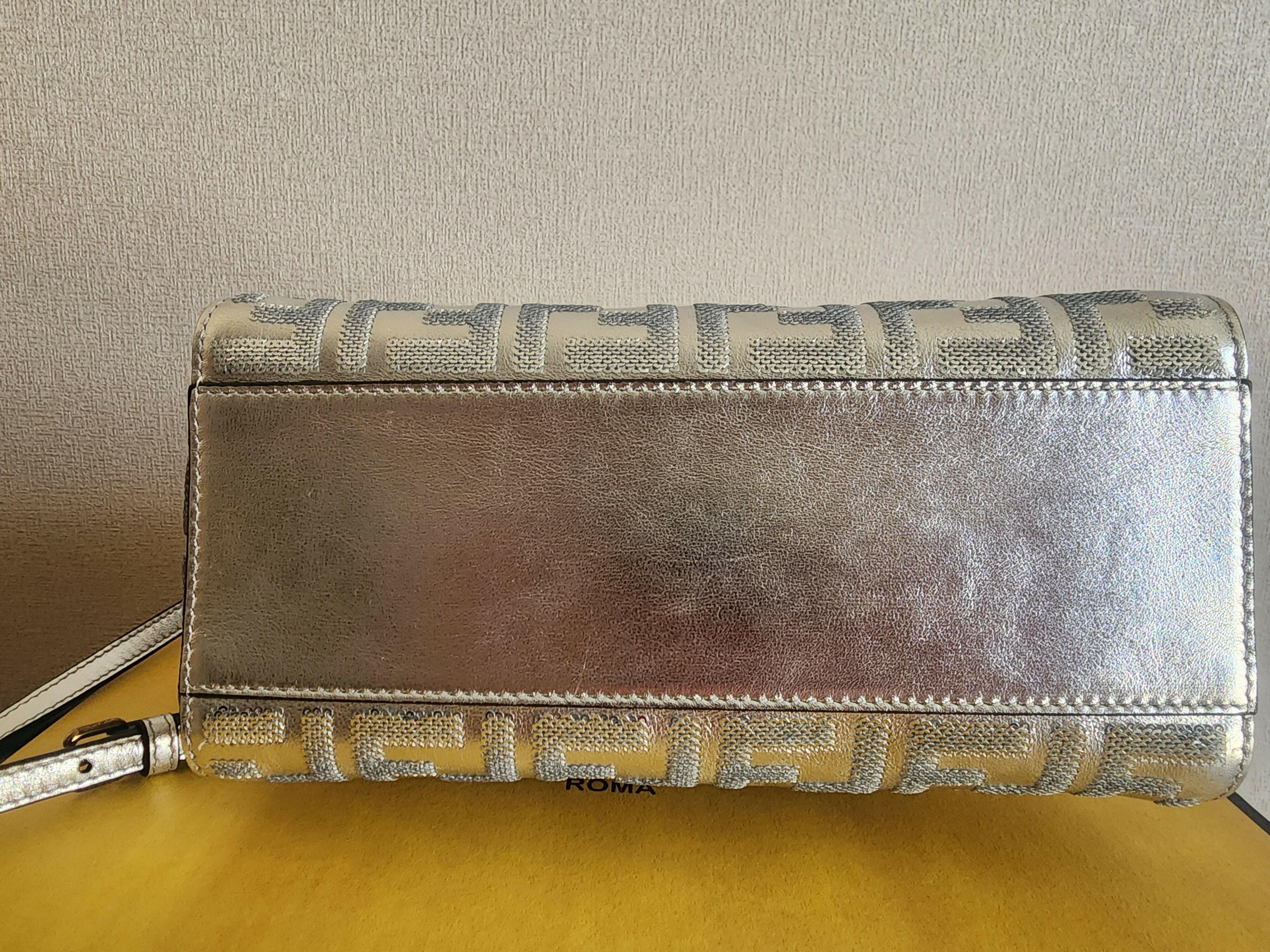 Sequined Zucca Peekaboo Mini Handbag - Endless - UAE Rental and Resale for Women's Fashion