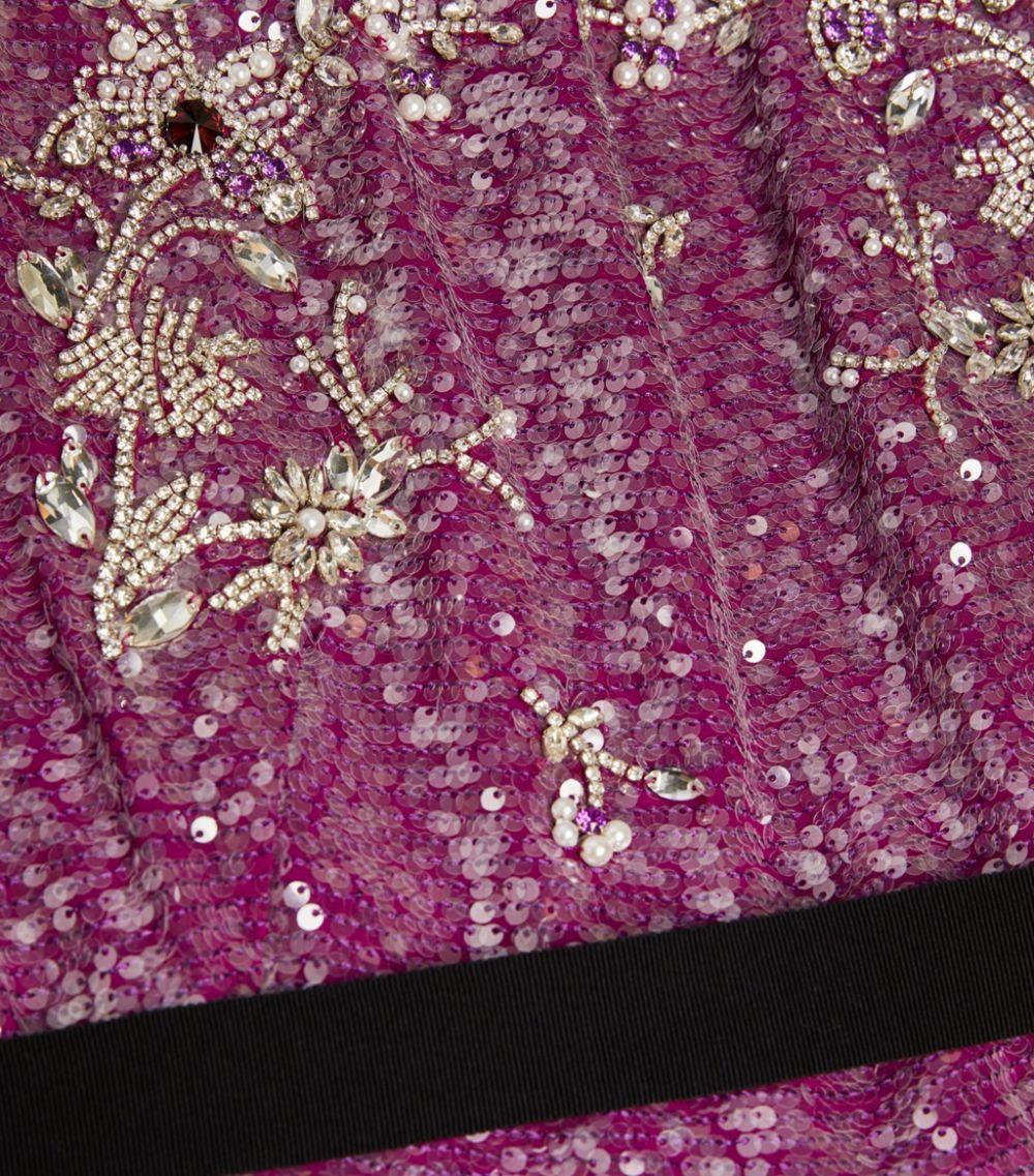 Sequinned Asteria Gown - Endless - UAE Rental and Resale for Women's Fashion
