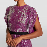 Sequinned Asteria Gown - Endless - UAE Rental and Resale for Women's Fashion