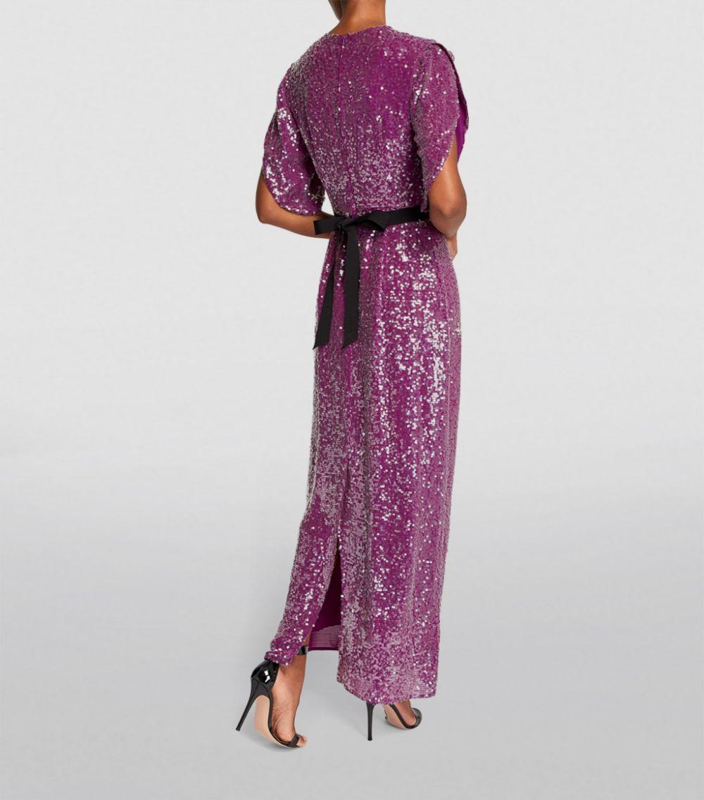 Sequinned Asteria Gown - Endless - UAE Rental and Resale for Women's Fashion