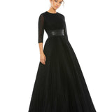 Shimmer Pleated A-Line Gown - Endless - UAE Rental and Resale for Women's Fashion