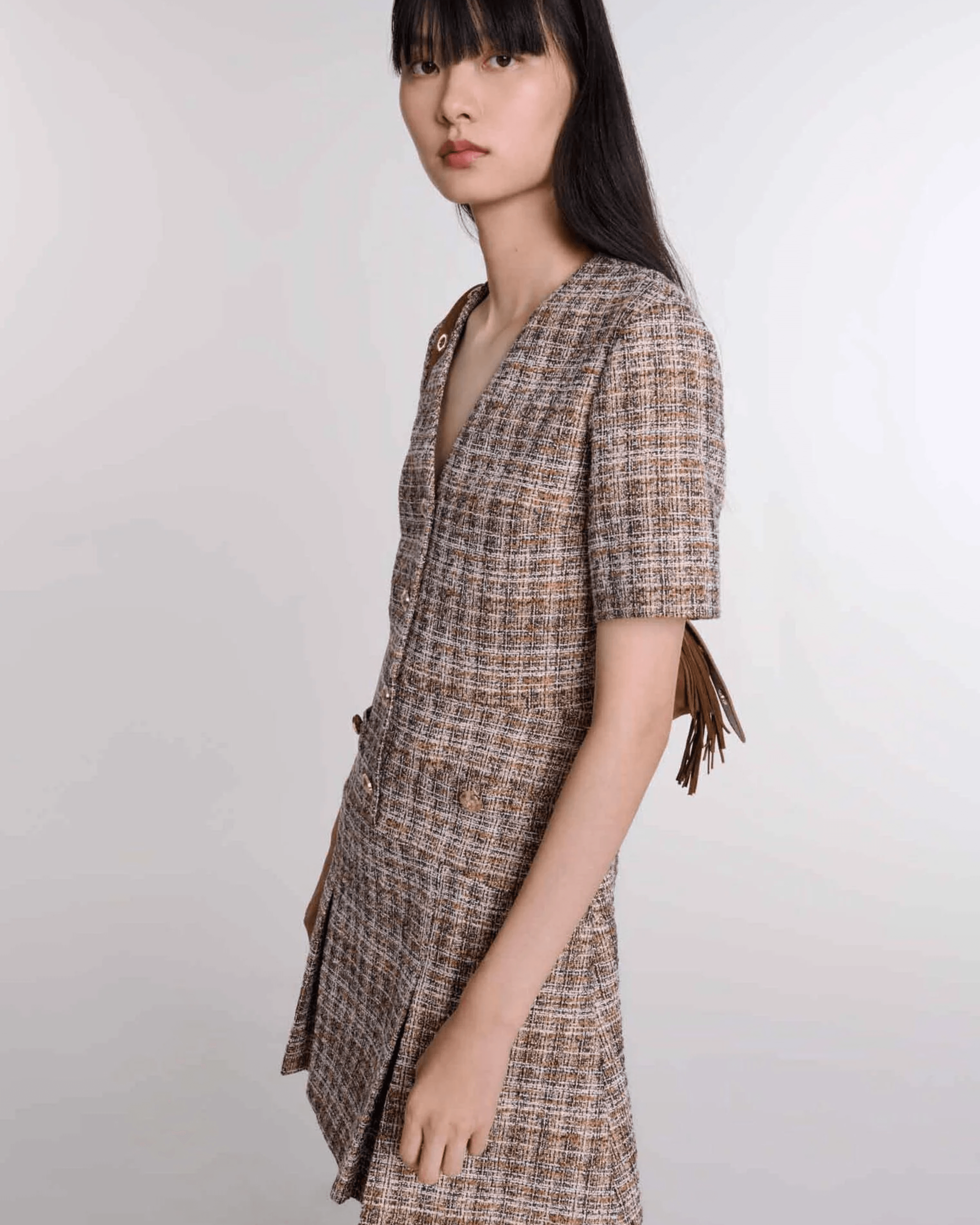 Short Tweed Dress - Endless - UAE Rental and Resale for Women's Fashion