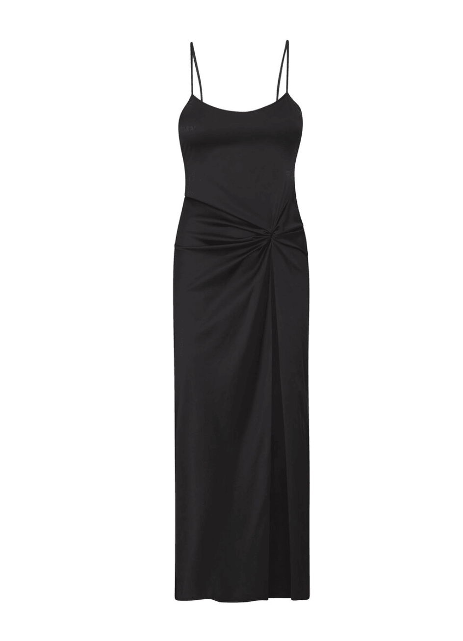 Silk High-Slit Slip Dress - Endless - UAE Rental and Resale for Women's Fashion