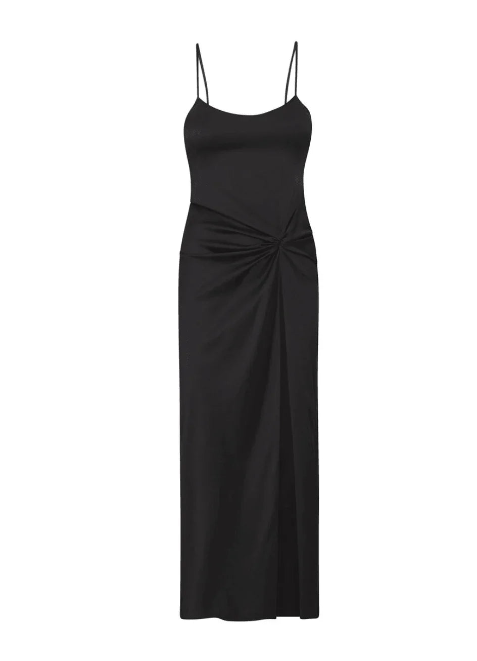 Silk High-Slit Slip Dress - Endless - UAE Rental and Resale for Women's Fashion