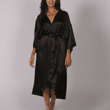 Silk Wrap Kimono Style Dress - Endless - UAE Rental and Resale for Women's Fashion