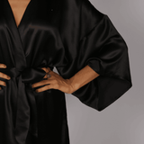 Silk Wrap Kimono Style Dress - Endless - UAE Rental and Resale for Women's Fashion