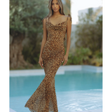Sinaia Silk Maxi Dress - Endless - UAE Rental and Resale for Women's Fashion