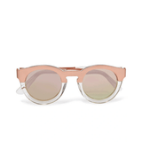 Soelae Round-frame Rose Gold-tone And Acetate Sunglasses In Pink - Endless - UAE Rental and Resale for Women's Fashion