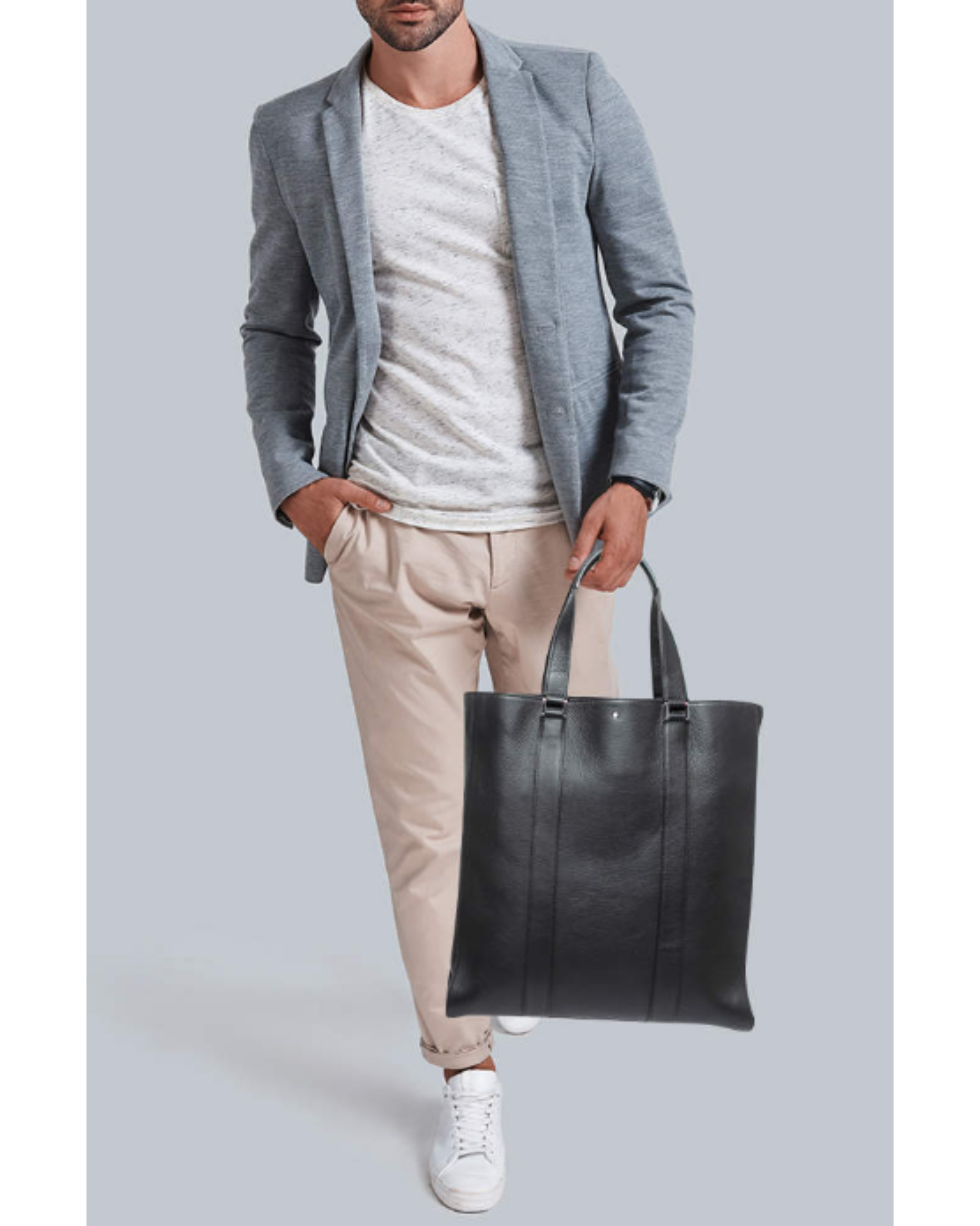 Soft Grain Leather Work Laptop Tote Bag - Endless - UAE Rental and Resale for Women's Fashion