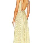 Soft Yellow Crystal Dress - Endless - UAE Rental and Resale for Women's Fashion
