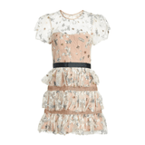 Star Mesh Corset Dress - Endless - UAE Rental and Resale for Women's Fashion