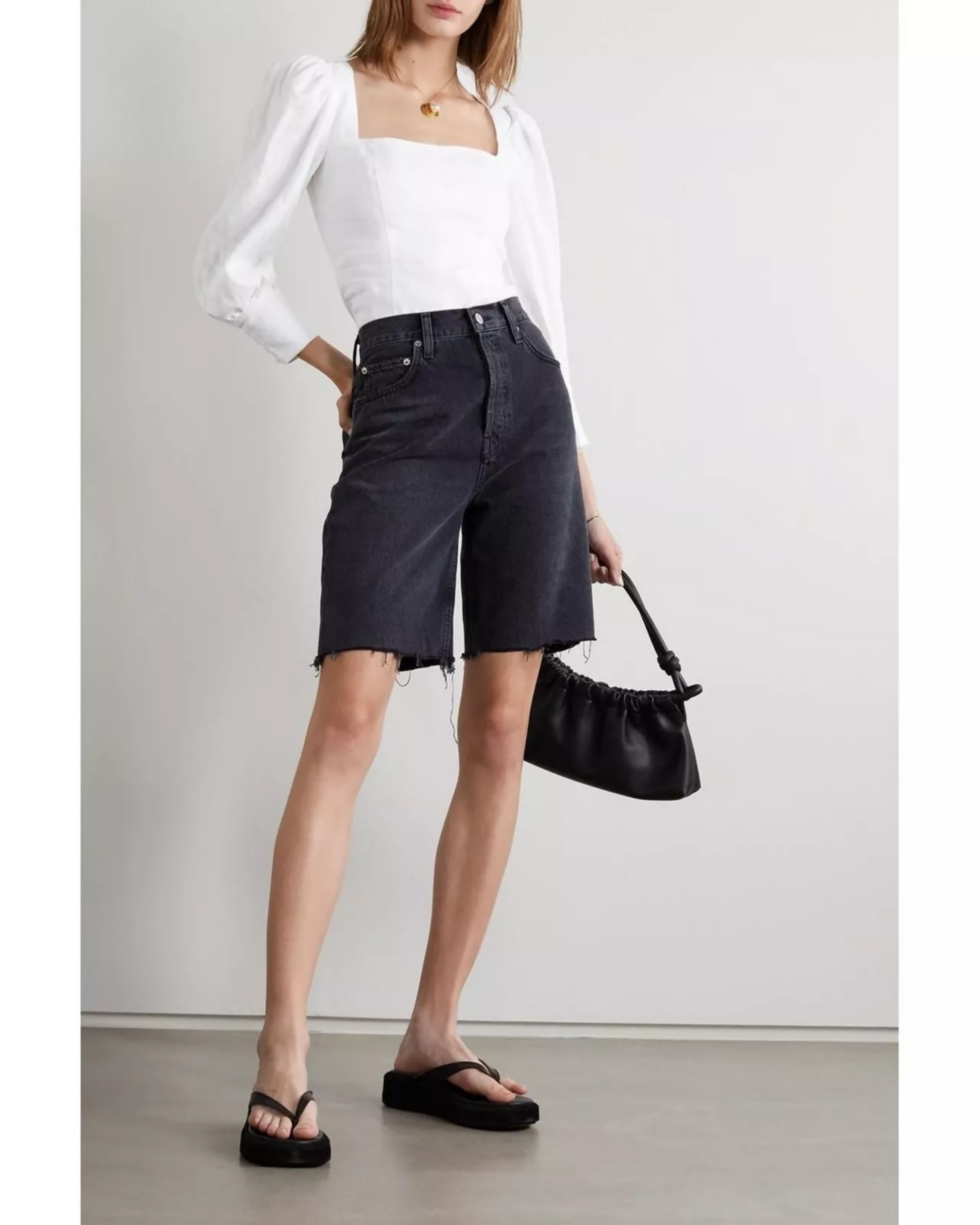 Stilton Linen Top - Endless - UAE Rental and Resale for Women's Fashion