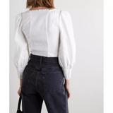 Stilton Linen Top - Endless - UAE Rental and Resale for Women's Fashion