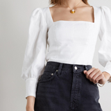 Stilton Linen Top - Endless - UAE Rental and Resale for Women's Fashion