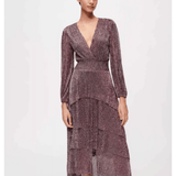 Stretch Lurex Fabric Dressv - Endless - UAE Rental and Resale for Women's Fashion