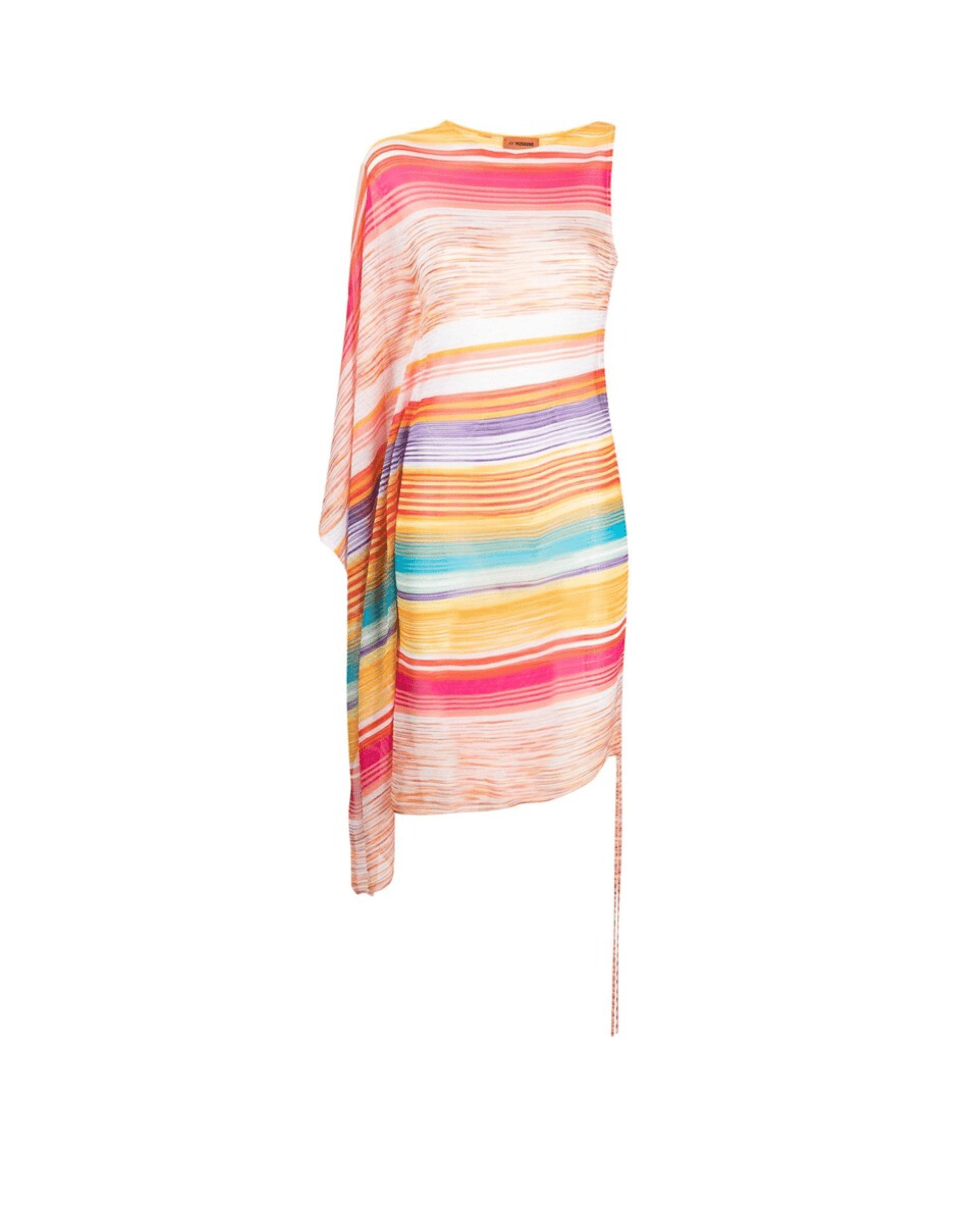 Striped Asymmetric Beach Dress - Endless - UAE Rental and Resale for Women's Fashion