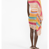 Striped Asymmetric Beach Dress - Endless - UAE Rental and Resale for Women's Fashion