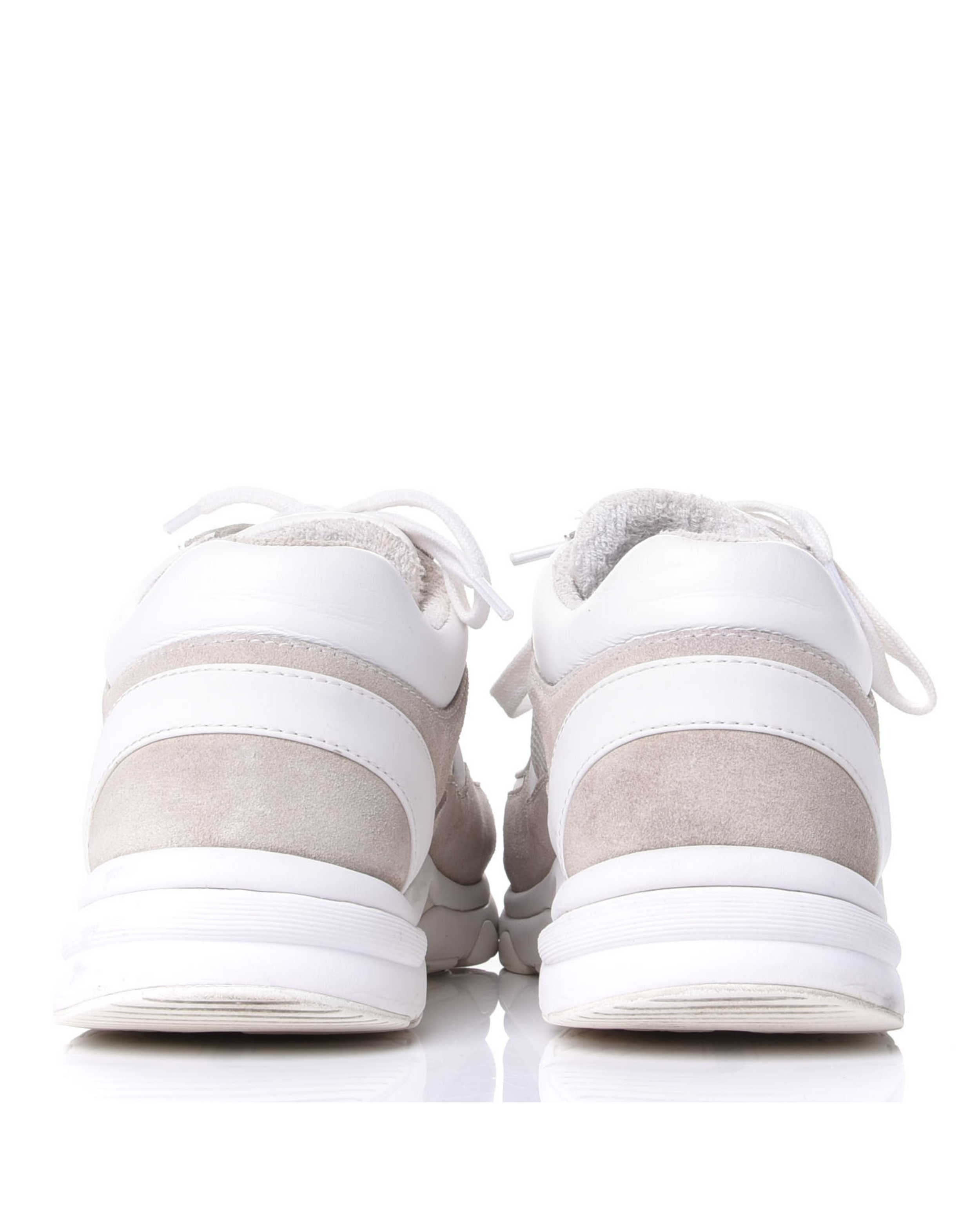 Suede Calfskin Fabric CC Sneakers - Endless - UAE Rental and Resale for Women's Fashion