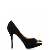 Suede Rockstud Cap Toe Platform Pumps - Endless - UAE Rental and Resale for Women's Fashion